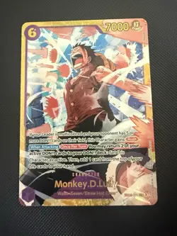 One Piece TCG- Monkey D Luffy SEC Lot - Image 4