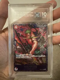 Roronoa Zoro ST21-015 Flagship 2025 Prize ONE PIECE TAG 10 (Rank 4 TAG) ERROR - Image 1