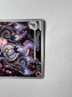 Pokemon TCG Chandelure 103/086 Illustration Rare Holo Sv: White Flare EN - Image 3