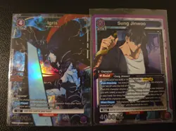 Igris (R*) Union Arena: SOLO LEVELING UE17BT/SLG-1-028+SUNG JINWOO SR SLG-1-021 - Image 1