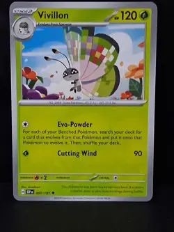 Vivillon - 007/191 - Surging Sparks - Uncommon Card - Pokemon TCG - Image 1