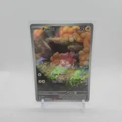 Pokemon TCG Pawmi Illustration Rare Card 226/091 SV Paldean Fates - Image 1