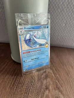 Pokemon Pitch Black Primarina 020/084 Exclusive SEALED Promo Cards 3x - Image 3