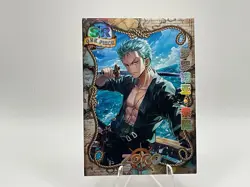 RORONOA ZORO SR Custom ONE PIECE Anime Collectible Card DQ Cultural Creativity - Image 1