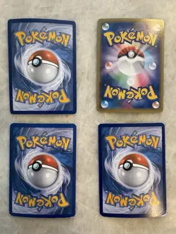 Pokemon TCG EX Holo 4-Card Lot Hoopa-EX Rayquaza-EX Lugia-EX Greninja-EX - Image 2