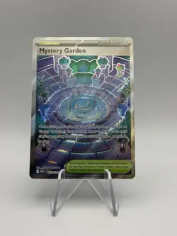 Pokemon TCG Mystery Garden Trainer Card Holo Rare NM 172/132 Mega Evolution - Image 1