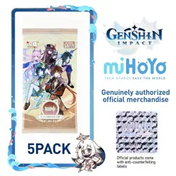 Premium Shining soul Genshin Impact Official TCG Booster 2.0 Anime Game Card - Image 1