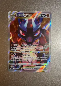 Lucario VSTAR SWSH291 Sword & Shield Promo Pokemon English Card NM - Image 1