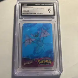 2004 Pokemon Advanced Action Card Zubat Golbat Crobat #24 Graded CGC 9 Mint - Image 1