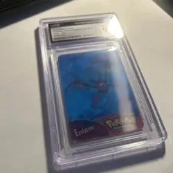 2004 Pokemon Advanced Action Card Zubat Golbat Crobat #24 Graded CGC 9 Mint - Image 2