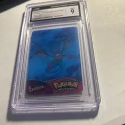 2004 Pokemon Advanced Action Card Zubat Golbat Crobat #24 Graded CGC 9 Mint - Image 3