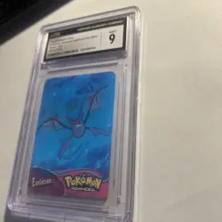 2004 Pokemon Advanced Action Card Zubat Golbat Crobat #24 Graded CGC 9 Mint - Image 4
