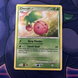 Cherubi Lv.7 13/17 Pop Series 6 Promo Pokemon Card LP - Image 1