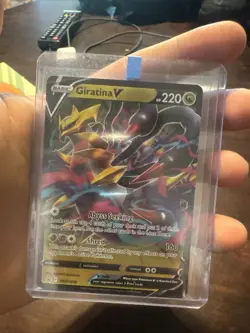 Pokemon TCG Giratina v SWSH259 Black Star Promo Card (NM Condition)sealed - Image 1