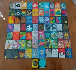 Huge Lot Of 72 Unique Authentic Pokemon Card Sleeves! Open To Offers! - Image 1
