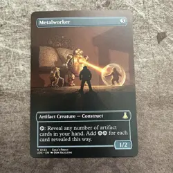 Metalworker - Custom Art MTG Magic The Gathering Playtest Card - Image 1