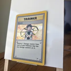 Holo Brock Trainer #15/132 Gym Heroes NM/LP Vintage Pokemon TCG Excellent Card - Image 5