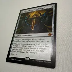X1 non foil Sword of Wealth and Power BIG - Image 1