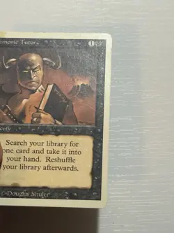 Magic The Gathering - Demonic Tutor ** - Revised Edition - MTG - Image 5