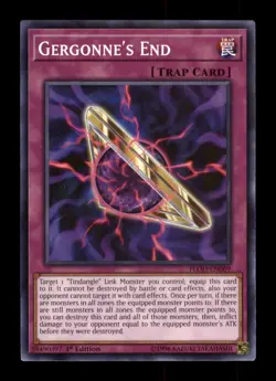 Gergonne's End FLOD-EN069 1996 Yu-Gi-Oh! TCG Trading Card - Image 1