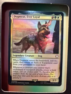 MTG Universes Beyond Fallout Commander Deck * Scrappy Survivors * NEW Dogmeat - Image 2