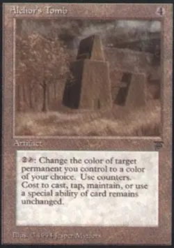 1x Alchor's Tomb Moderate Play, English Legends MTG Magic - Image 1
