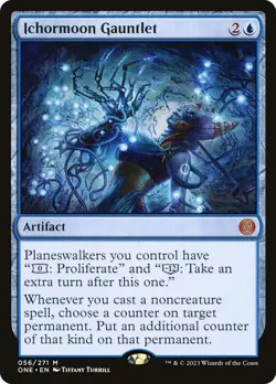 Ichormoon Gauntlet [Phyrexia: All Will Be One] Foil Near Mint - Image 1