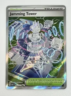 Jamming Tower 261/217 Ultra Rare Ascended Heroes Pokemon Near Mint - Image 1