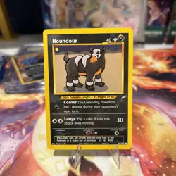Houndour 43/105 Neo Destiny Regular Vintage Pokemon Card MP condition TCG - Image 1