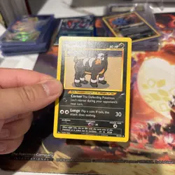 Houndour 43/105 Neo Destiny Regular Vintage Pokemon Card MP condition TCG - Image 5