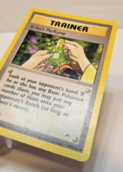 Erika's Perfume 110/132 Uncommon 1st Edition Gym Heroes Pokemon 1879 - Image 2