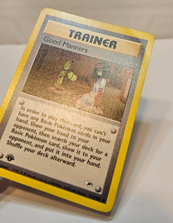 Good Manners 111/132 Uncommon 1st Edition Gym Heroes Pokemon 1884 - Image 2