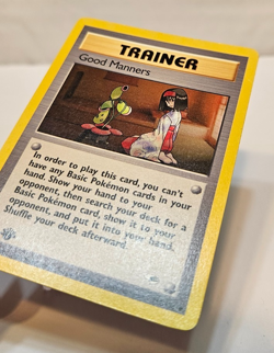 Good Manners 111/132 Uncommon 1st Edition Gym Heroes Pokemon 1884 - Image 3