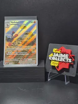 Pokemon Mudsdale 175/162Illustration Rare Temporal Forces Holofoil Near Mint - Image 1