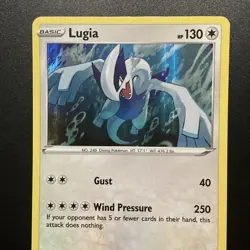 Lugia 132/185 Holo Rare SWSH04: Vivid Voltage Pokemon TCG NM - Image 2