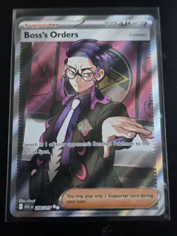 Pokemon TCG Boss's Orders 256/217 Ascended Heroes Ultra Rare Card NM - Image 1