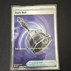 Dark Bell 106/86 Full Art Trainer - Pokemon TCG Pitch Black Pack Fresh - Image 1