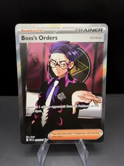 Pokemon Trainer Boss's Orders 256/217 Ascended Heroes Ultra Rare Holo - Image 1
