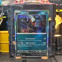 Darkrai Obsidian Flames Holo Pokemon TCG 136/197 Scarlet & Violet SV03 Rare - Image 1