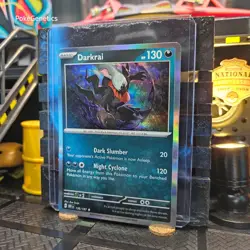Darkrai Obsidian Flames Holo Pokemon TCG 136/197 Scarlet & Violet SV03 Rare - Image 2