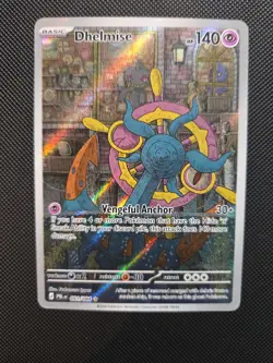 Pokemon TCG Pitch Black Dhelmise Illustration Rare 91/84 - Image 1