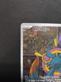 Pokemon TCG Pitch Black Dhelmise Illustration Rare 91/84 - Image 3