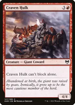 Craven Hulk #127/285 MTG Kaldheim KHM Common Near Mint x4 - Image 1