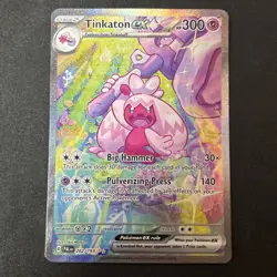 Tinkaton Ex #262 Pokemon Paldea Evolved - Image 1
