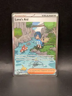 Pokemon Twilight Masquerade Lana's Aid 219/167 Special Illustration Rare - Image 1