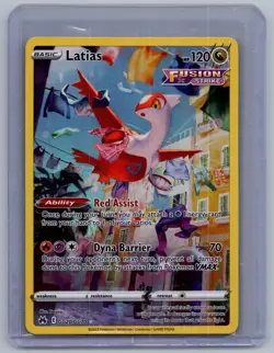 Latias GG20/GG70 Holo Crown Zenith Galarian Gallery Pokemon NM - Image 1