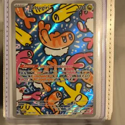 Pokemon TCG Tatsugiri 186/167 SV06 Twilight Masquerade Illustration Rare Holo - Image 1
