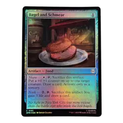 Bagel and Schmear #161 Regular Foil Common MTG 2025 Marvel's Spider-Man (SPM) - Image 1