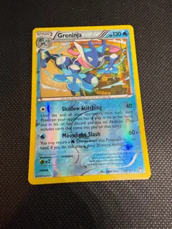 Greninja 40/122 Rare BREAKpoint Pokemon Reverse Holo Near Mint - Image 1