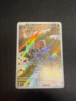 Swinub 165/159 Illustration Rare Journey Together Pokemon Near Mint - Image 1